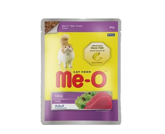 Me O Tuna in Jelly Adult Wet Cat Food.