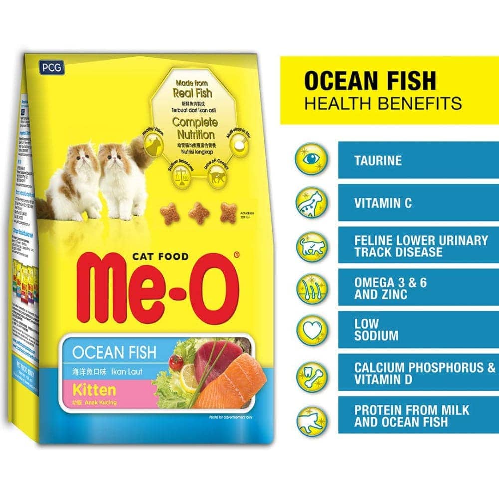 MeO Kitten Ocean Fish Dry Food.