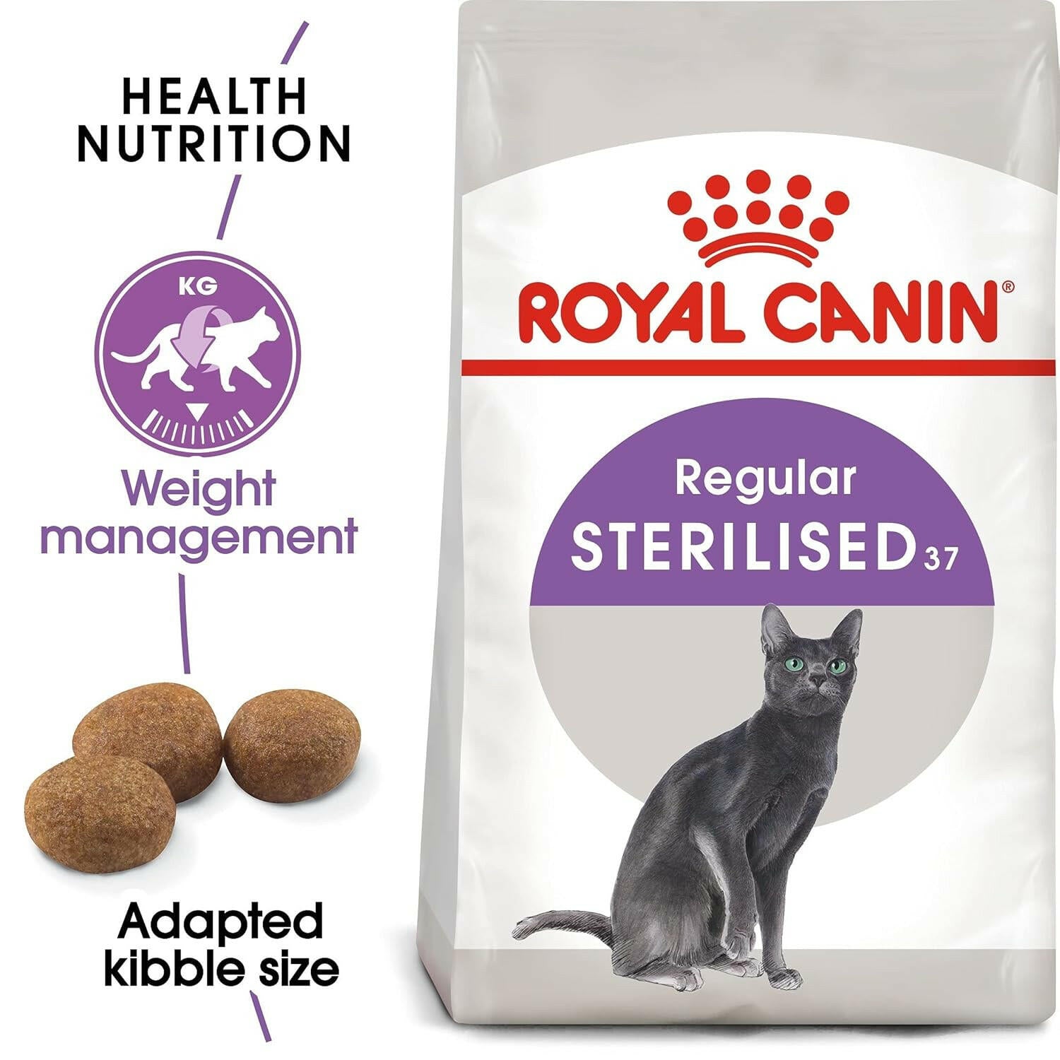 Royal Canin Sterilised 37 Adult Cat Dry Food.