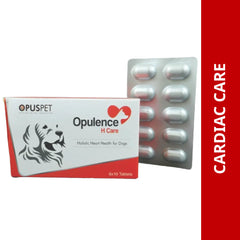 Opus Pet Opulence H Care Cardiac Support Supplement for Dogs.