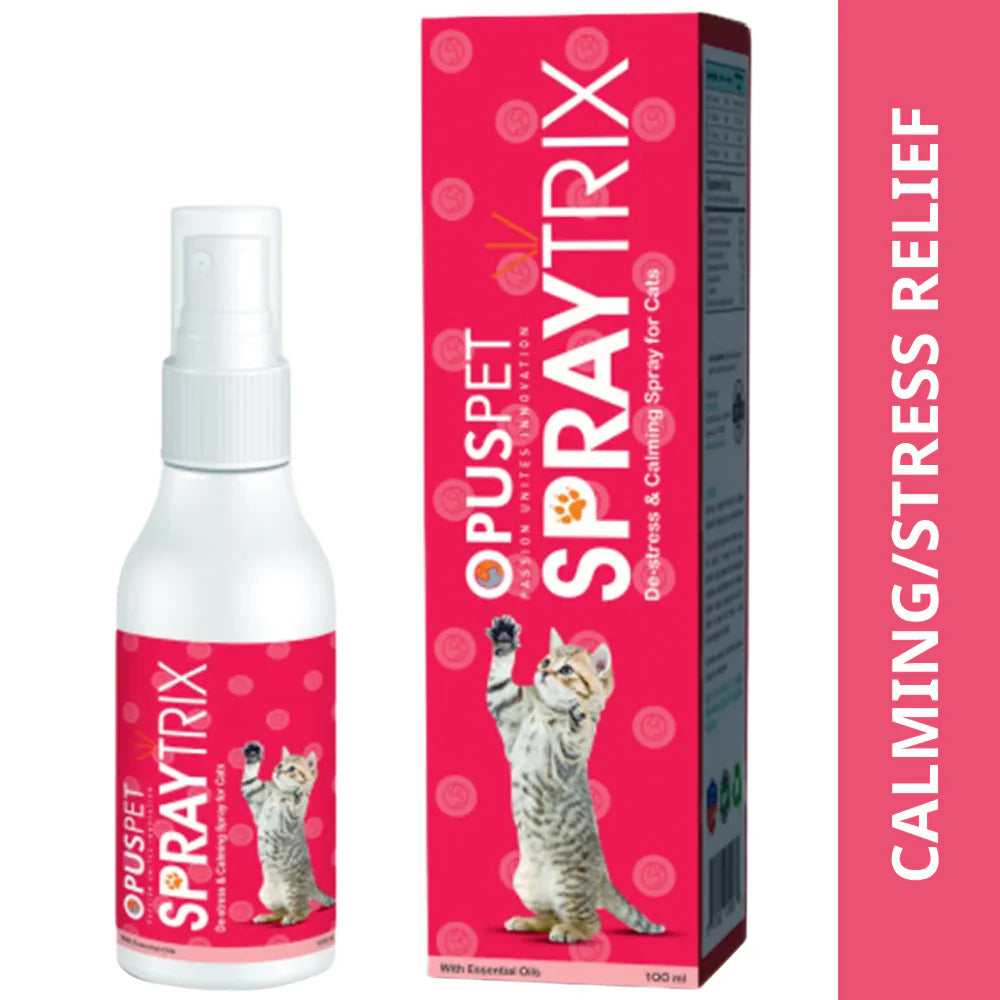 Opus Pet Spraytrix Mind Calming Spray for Cats – 100ml.