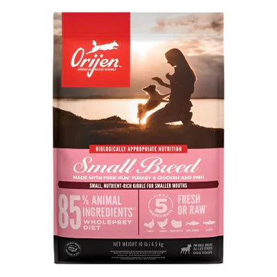 Orijen Small Breed Dog Dry Food.