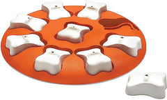 Outward Hound Nina Ottosson Dog Smart Orange Interactive Treat Puzzle Dog Toy.