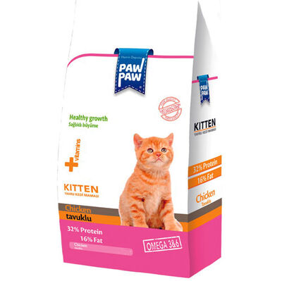 Paw Paw Chicken Meat Kitten Cat Food – 1 kg.