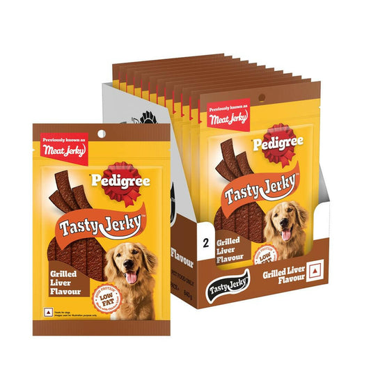 Pedigree Grilled Liver Tasty Jerky Dog Treat – 70 g.