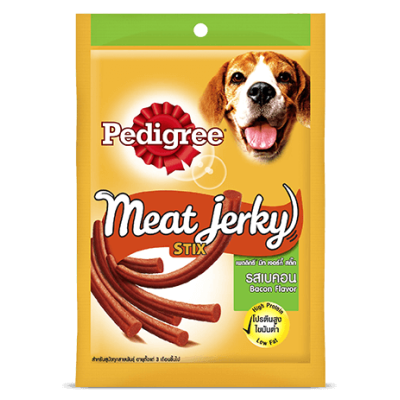 Pedigree Dog Treats Tasty Jerky Stix Bacon – 60g.