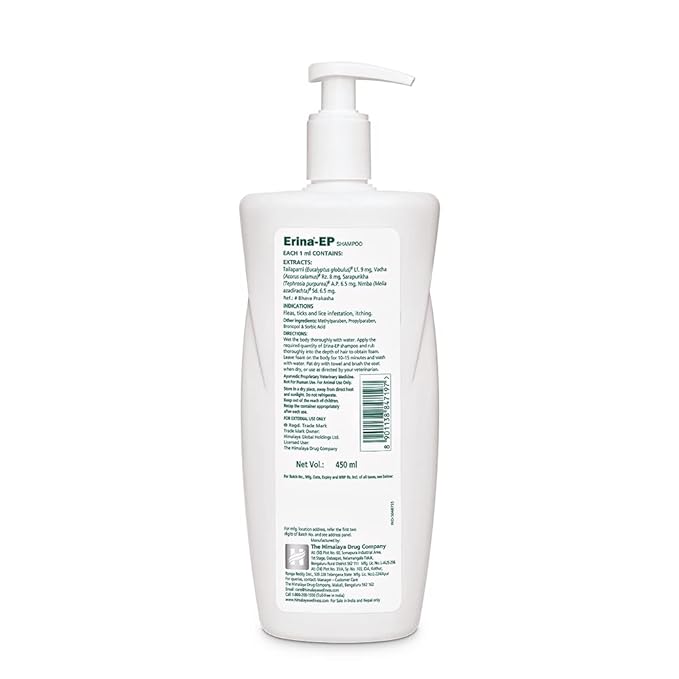White shampoo bottle with pump on a white background