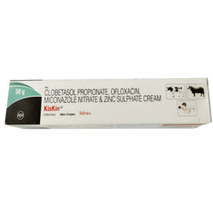 KisKin veterinary cream packaging on a white background