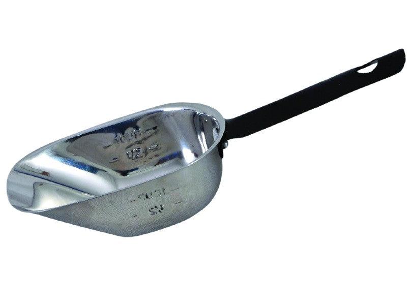 stainless steel pet food scoop
