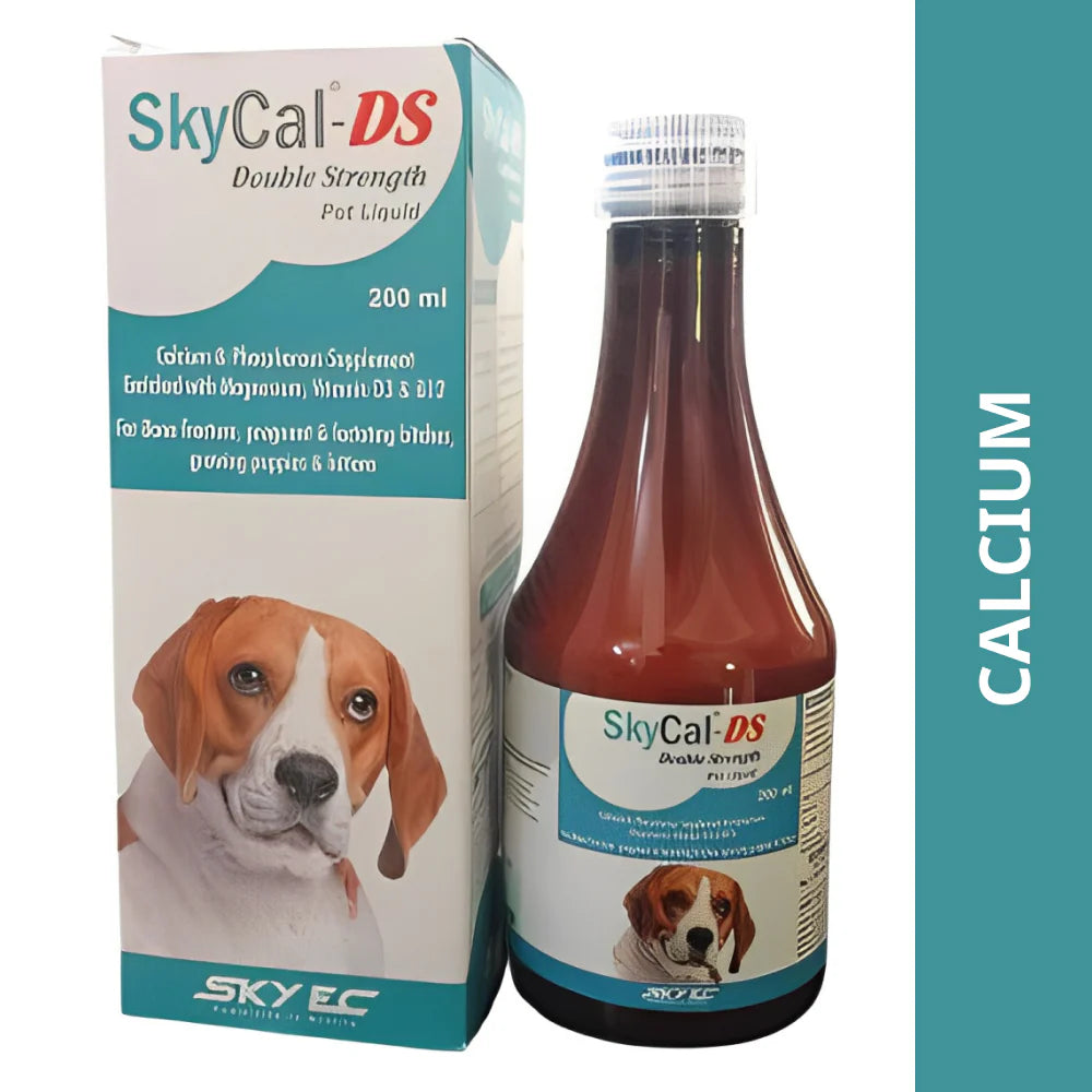 Skyec Sky Cal Calcium Supplement for Dogs and Cats – 200ml.