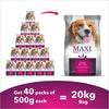 Maxi Adult Chicken and Liver Dog Dry Food.
