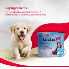 Beaphar Lactol Puppy Milk Replacement Powder.