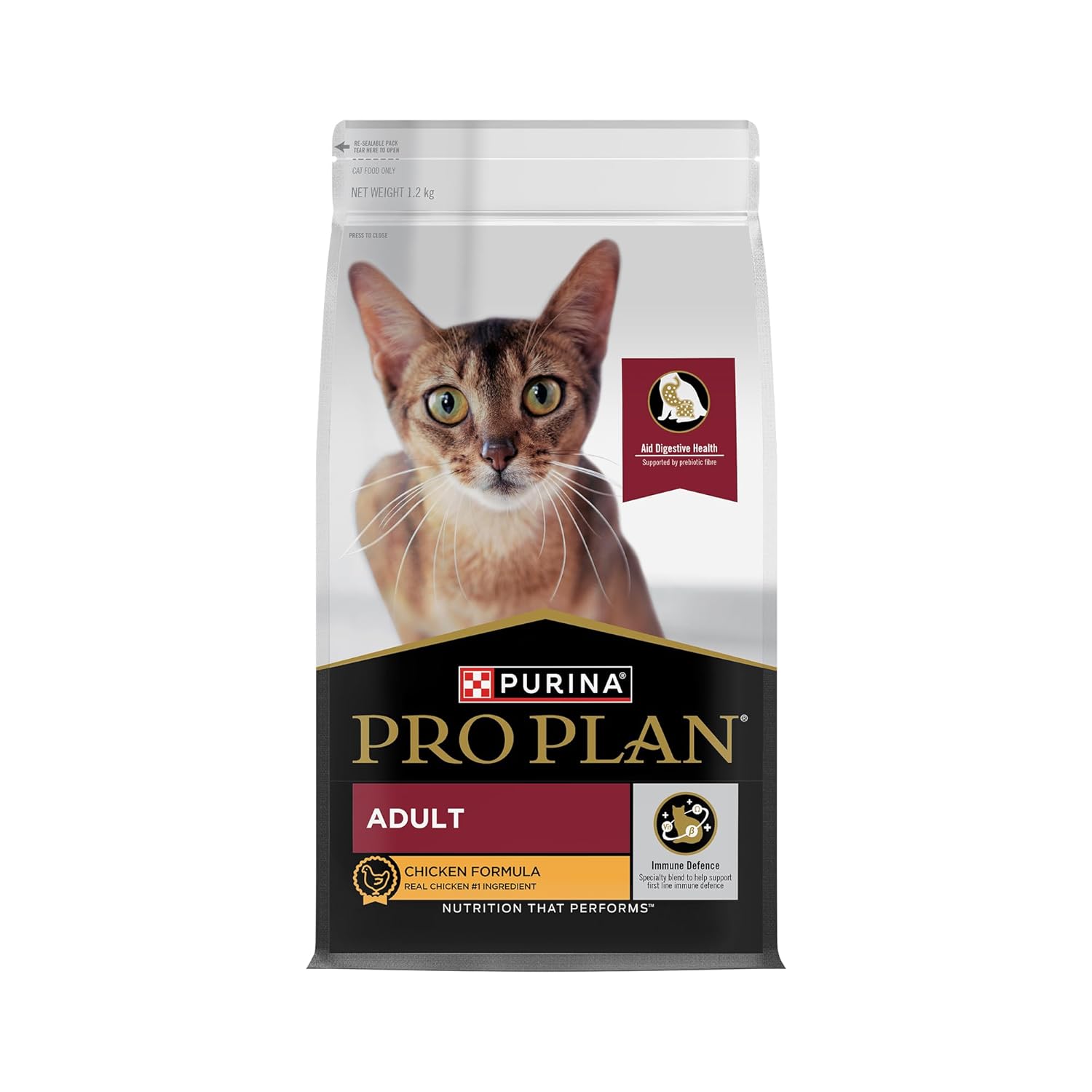 Purina Pro Plan Adult Chicken Dry Cat Food premium formula