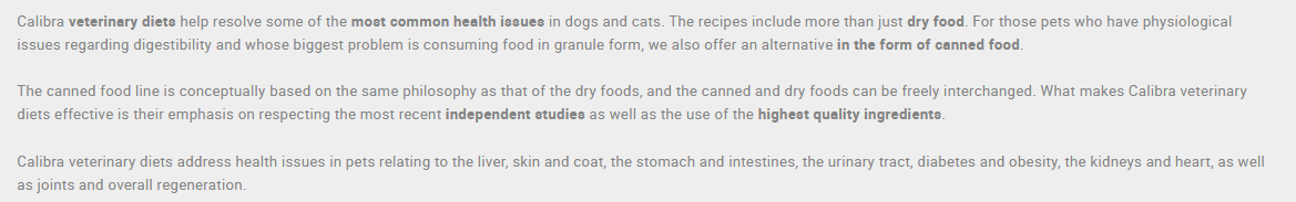 Calibra Renal Cat Food - 2kg.