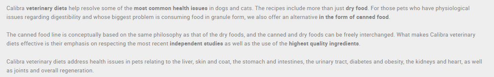 Calibra Renal Cat Food - 2kg.