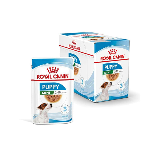 Royal Canin Mini Puppy Wet Dog Food.