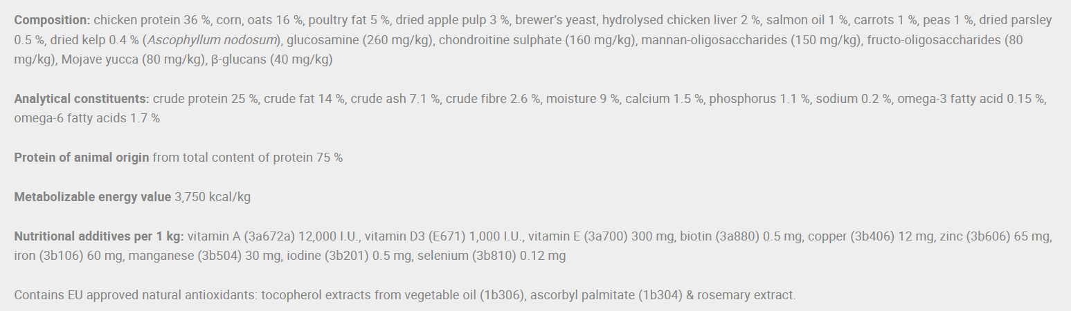 Calibra Dog Premium Line Adult Dry Food.