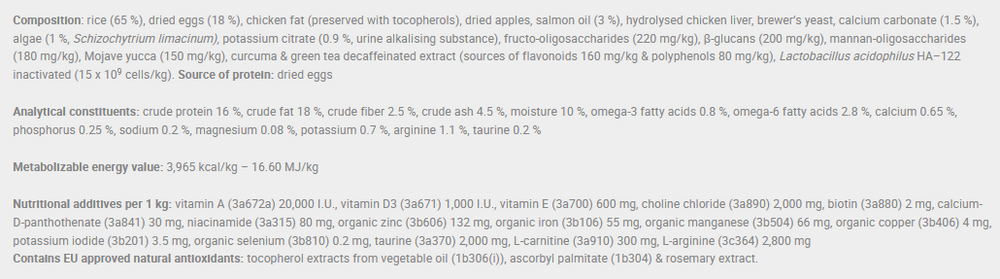 Calibra Renal Dog Food.