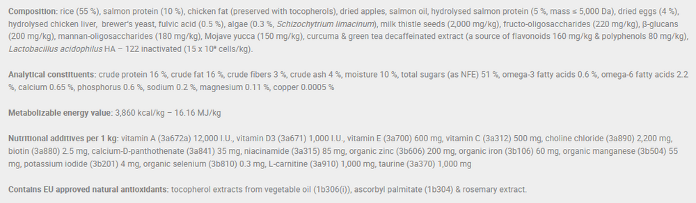Calibra Hepatic Dry Dog Food.