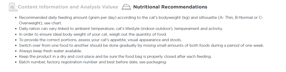 Reflex Plus cat food, helps with digestion and immune system, shiny fur.