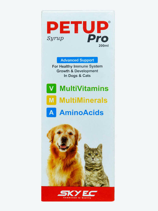 Skyec Petup Syrup Multi Vitamin Supplement for Dogs & Cats – 30ml.
