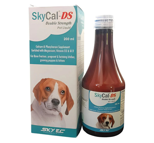 Skyec Sky Cal Calcium Supplement for Dogs and Cats – 200ml.