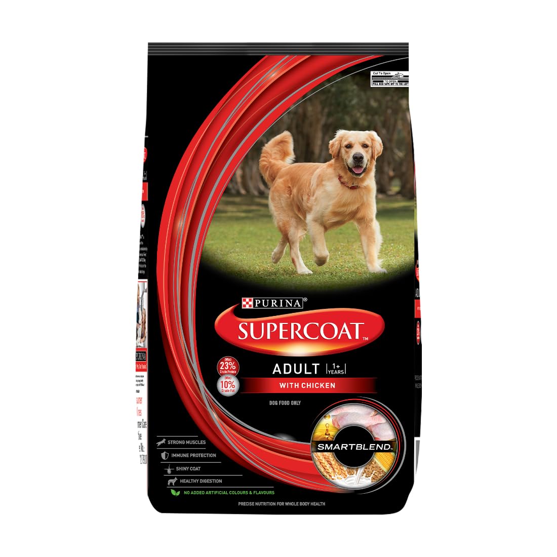 SuperCoat Chicken Adult Dog Dry Food — All Breeds.