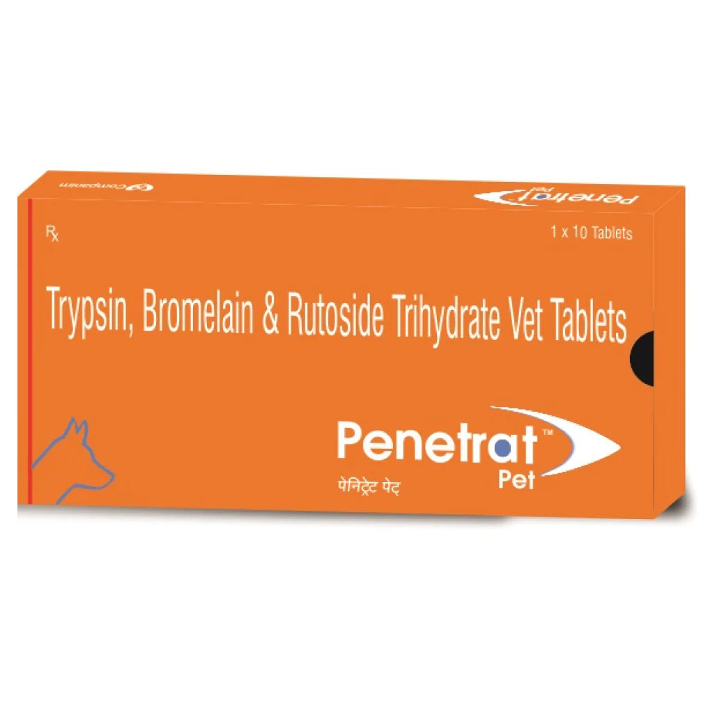 Pack of Ttk Penetrat Pet Tablet for Dogs.