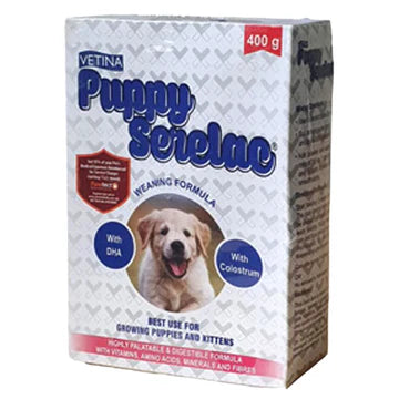 Vetina Puppy Serelac Weaning Formula for Puppies.