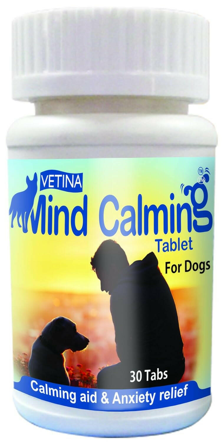 Vetina Mind Calming Tablets for Dogs – 30 Chews