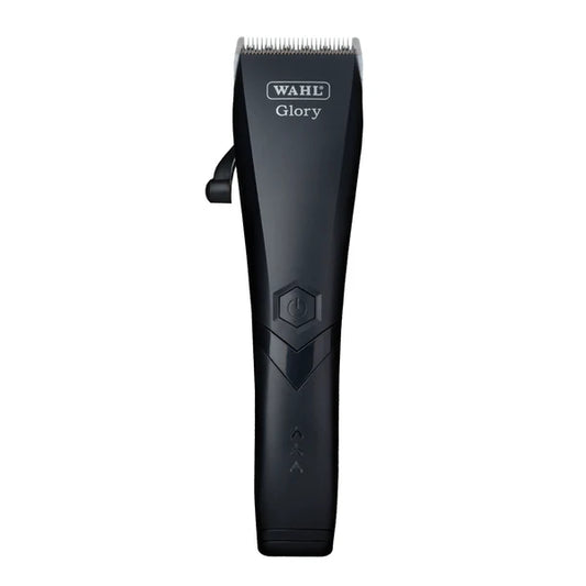 Black Wahl Glory hair clipper on a white background