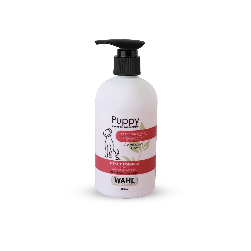 Wahl Puppy conditioner bottle on a white background