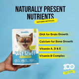 Zoomies Wet Stuff Kitten Growth wet food texture with real chicken and liver