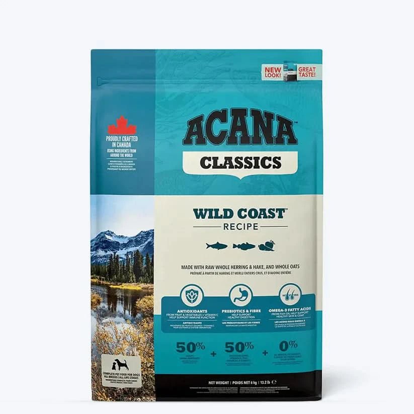 Acana Wild Coast Fish Dog Food – High - Protein, Grain - Free - dspetstore.com