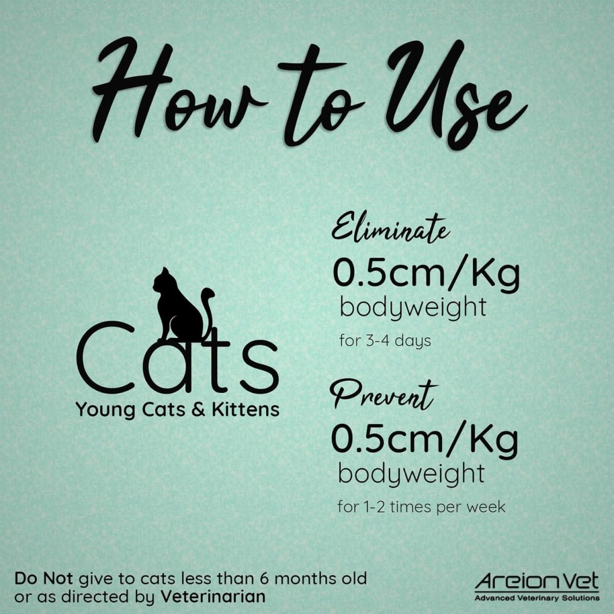 Areionvet Feli - Lax for Kittens & Young Cats (50g) - dspetstore.com