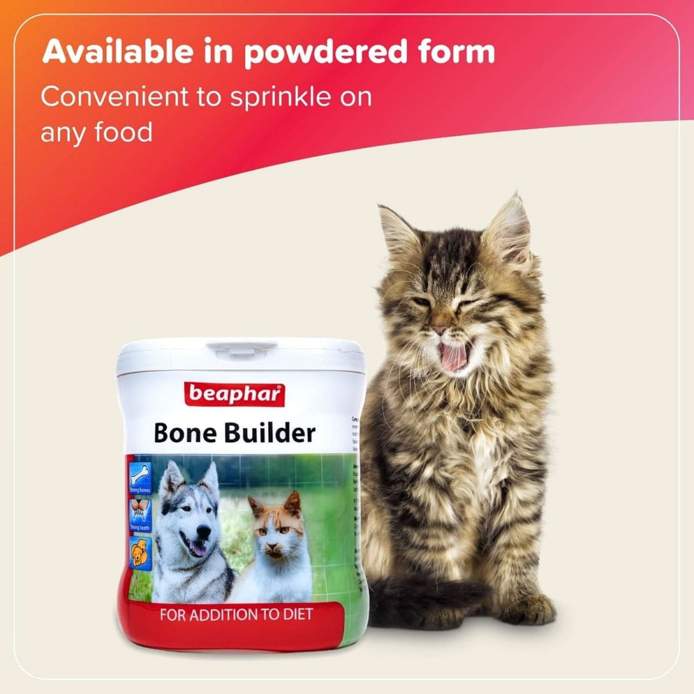 Beaphar Bone Builder Calcium Supplement for Dogs & Cats - dspetstore.com