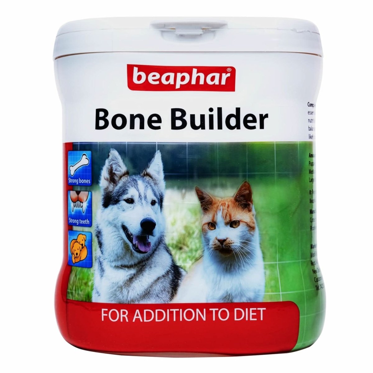 Beaphar Bone Builder Calcium Supplement for Dogs & Cats - dspetstore.com