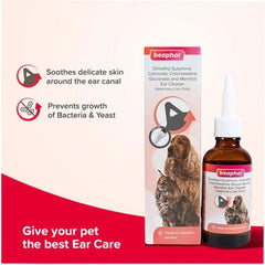 Beaphar Ear Cleaner for Dogs and Cats - dspetstore.com