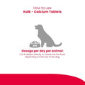 Beaphar Kalk Supplement for Dogs - Calcium Support - dspetstore.com
