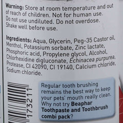 Beaphar Plaque Away Dental Care for Dogs & Cats, 250ml - dspetstore.com