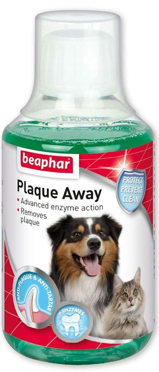 Beaphar Plaque Away Dental Care for Dogs & Cats, 250ml - dspetstore.com