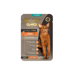 Bellotta Nutri+ Pouch Indoor Tuna Whitefish in Gravy Grain Free - dspetstore.com