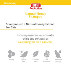 Bio Pet Natural Honey Shampoo for Cats (250ml) - dspetstore.com