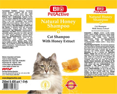 Bio Pet Natural Honey Shampoo for Cats (250ml) - dspetstore.com
