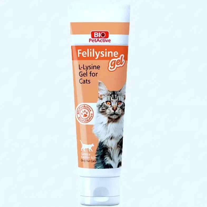 Biopetactive Felilysine Gel for cats & kittens, 100ml - dspetstore.com