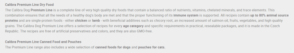 Calibra Adult Large Breed Premium Line Dog Food - dspetstore.com
