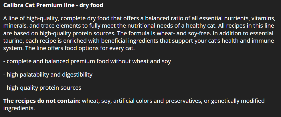 Calibra Cat Premium Line Adult Turkey - dspetstore.com