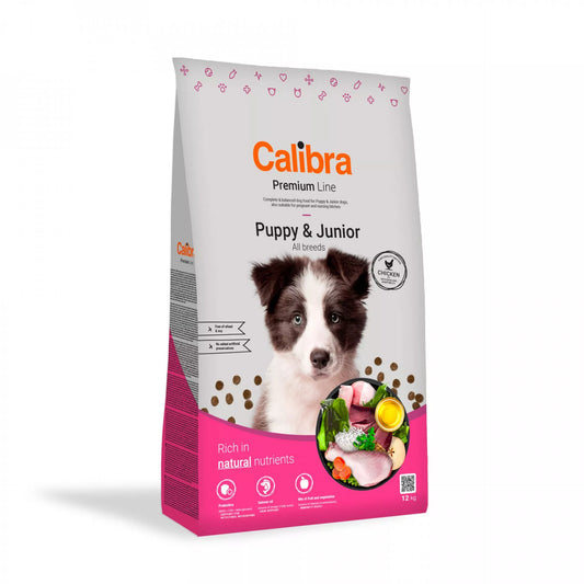 Calibra Dog Premium Line Puppy & Junior Dry Food.