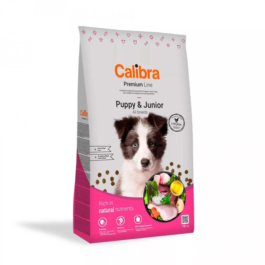 Calibra Dog Premium Line Puppy & Junior Dry Food - dspetstore.com