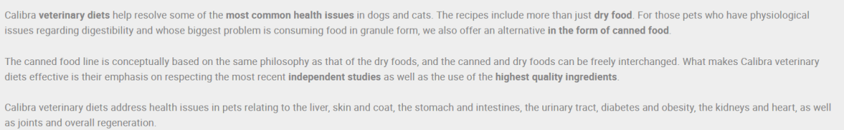 Calibra Joint & Mobility Dog Food - dspetstore.com